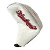 Masdagolf Putter Cover, Zipper Type, White, Genuine Manufacturer Product