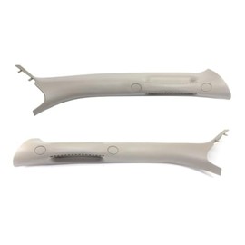 For Dodge Ram 1500/2500/3500 2002-2009 Grab Handle Driver and Passenger Side | Pair | Front | A Pillar Trim Molding | Khaki Beige | Taupe | Plastic | Replacement For 1TE75TL2AA, 1TE74TL2AA