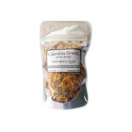 Reiki Charged Calendula Flowers Wildcrafted in Egypt Loose Leaf Dried Whole 10 gram bag Small Sample Tea