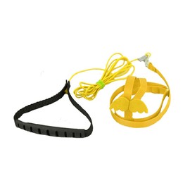 FORZENA Birds Adjustable Harness and Leash, Parrot Outdoor Flying Training Traction Rope Straps with Cute Wing for Small Animal Birds, Parrots, Pigeons, Lizard, Turtles (L,Yellow)