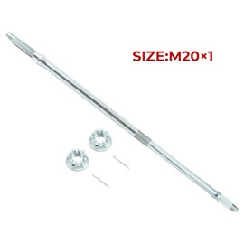 M MATI Rear Axle Shaft & Nuts for Honda Rancher 420 Foreman 500 Foreman 520 TRX420 TRX500 TRX520 2014-2024 42311-HR3-A20 90304-HM7-A10 94201-40400