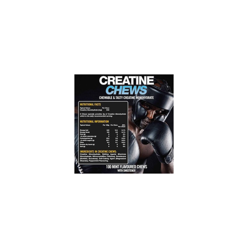VOW Nutrition Creatine Chews Mint 100 Chews