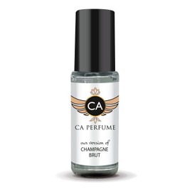 CA Perfume Impression of Champagne Brut For Women Body Oil Dupes Roll-On 0.14 Fl Oz/4ml