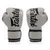 Fairtex BGV14 Grey Muay Thai Boxing Gloves - Size: 8