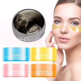 Lanbena Parches Hydrogel Contorno De Ojos Nicotinamida Acido Hialuro