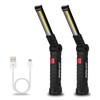 Lmaytech Tool Gifts for Men 2Pack Rechargeable LED Work Lights