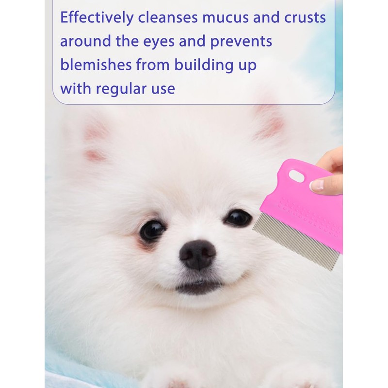Flea Comb for Cats Dogs, 6 Pack Flea and Lice