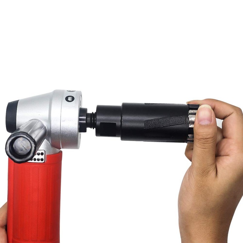 Ostek 2Pcs/ Box 1-3/8'' Dry Diamond Core Drill Bit,Granite Drill