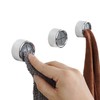 LinaLife 3PCS Push Tea Towel Holder Grip Hook Cloth Kitchen