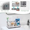 GFWARE Marble Bathroom Countertop Organizer - Detachable 7 Slots Kids