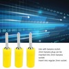 100Pcs Banana Plug Male Nickel Plated Brass Pin Straight for