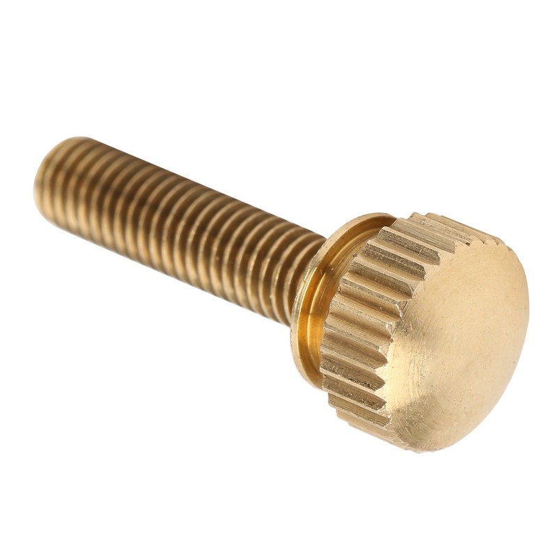 50Pcs Flat Knurled Thumb Screw Wring Round Head Pure Copper