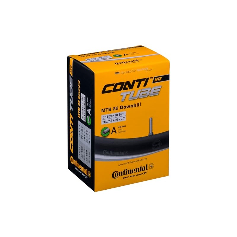 Continental 26" Downhill MTB Tube, 26 x 2.3 - 26
