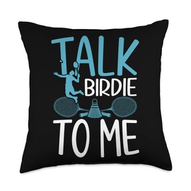 Talk Birdie To Me Throw Pillow