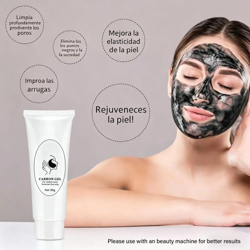 Mask Mascarilla Carbón Activado Elimina Puntos Negros Facial