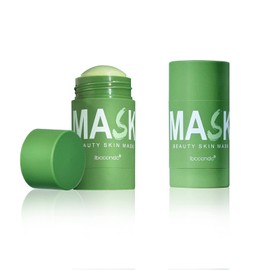 FantasyDay 2 Pack Green Tea Mask Stick, Deep Cleanse, Face Moisturizes Oil Control Deep Clean Pore for All Skin Types Men Women