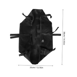 CORHAD Stroller Storage Bag Mesh Organizer Durable Cargo Bag for Efficient Transport Easily Under Stroller for Supplies and Groceries Multiuse for Pushchairs and Shopping Carts