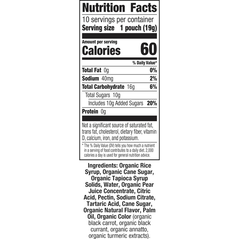 Annie's Sour Bunnies Fruit Flavored Snacks, Cherry, Lemon & Orange