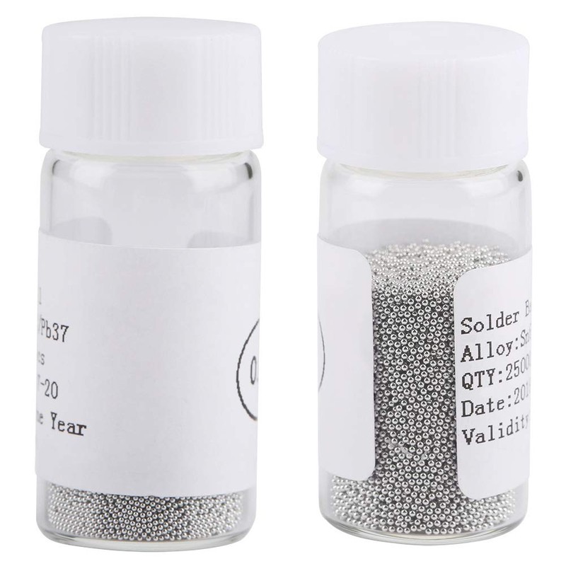 Tin Solder Ball BGA Reballing Soldering Heat Universal Stencil Balls