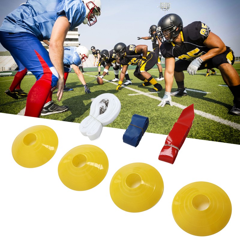 Flag Football Set 10 Player Football Belts Flags Kit 10