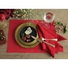 Solino Home Red Linen Placemats Set of 4 – 100%