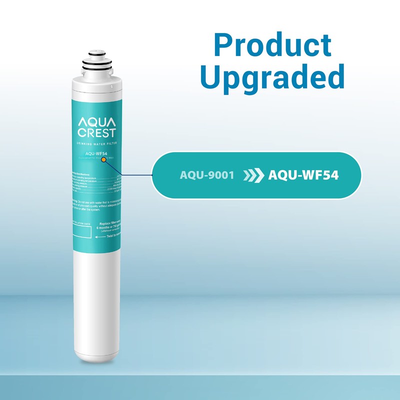 AQUACREST 9001 Under Sink Water Filter, Compatible with Moen 9001