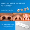 WoodyKnows WoodyKnows Super-Defense Nasal Filters (Round, Combined Trial Pack, 4