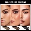 Anglicolor Eyebrow Stencil, Long Lasting Eyebrow Stamp, Waterproof Eyebrow Gel,