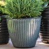Headwind 14" Sheridan Planter - Stormy Gray