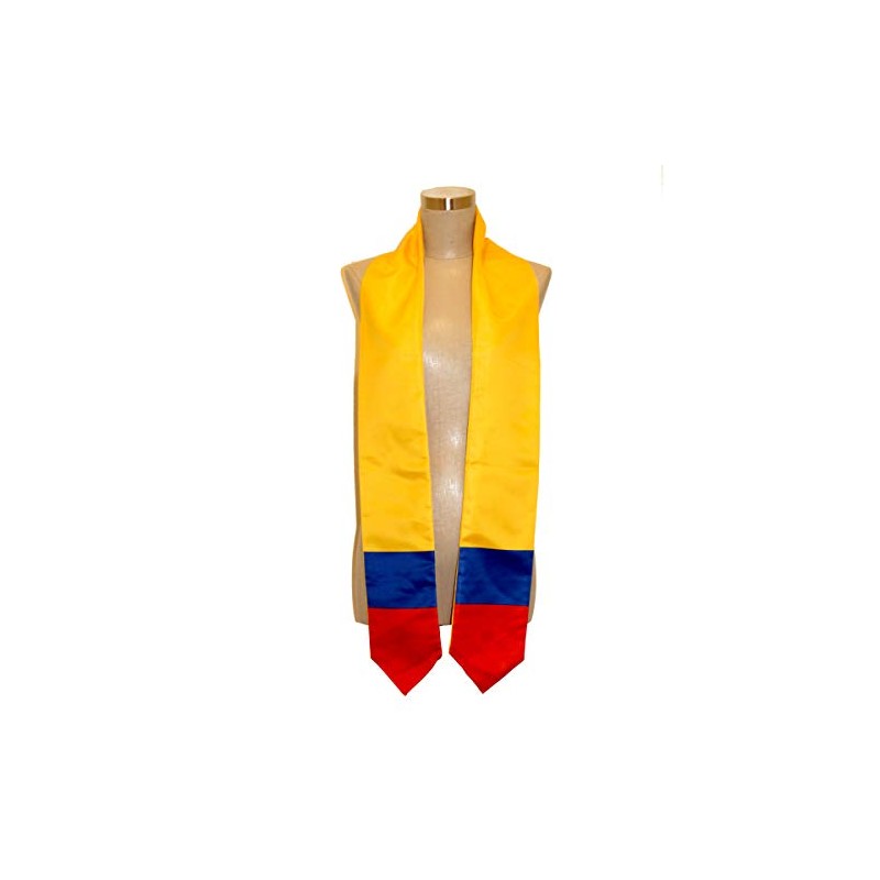 Colombia Colombian Flag Graduation Stole/Sash/Scarf
