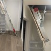 2Pcs Attic Ladder Hinge Pull Down Attic Stair Parts Replacement