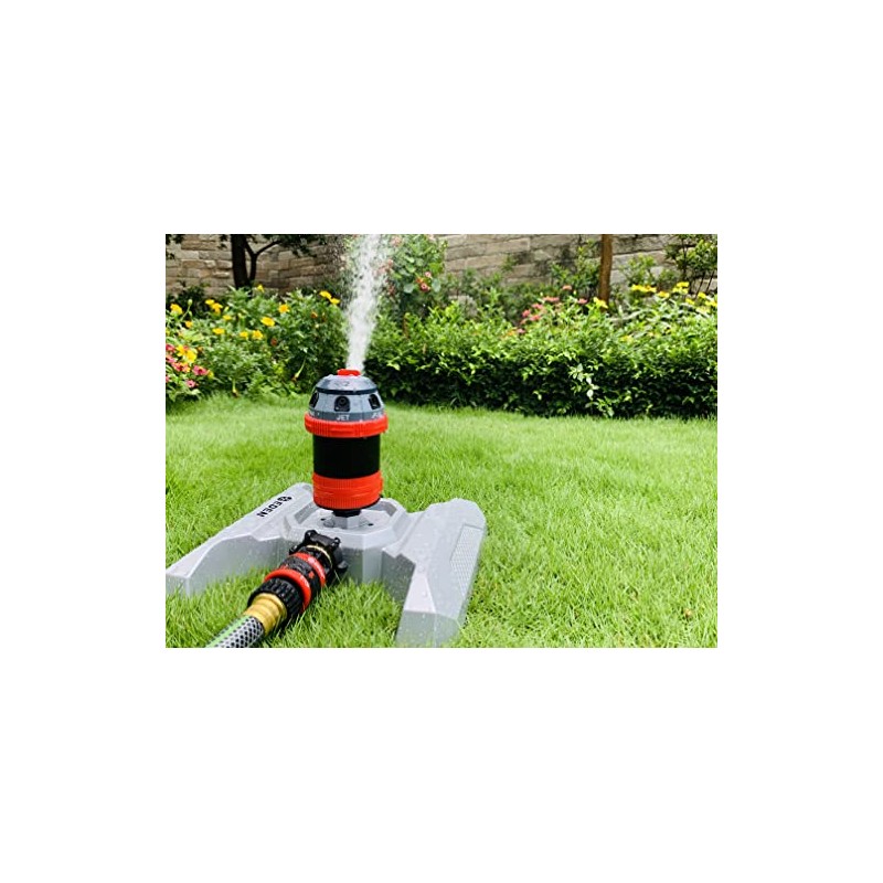 Eden Metal Base 6-Pattern Rotary Gear Drive Sprinkler