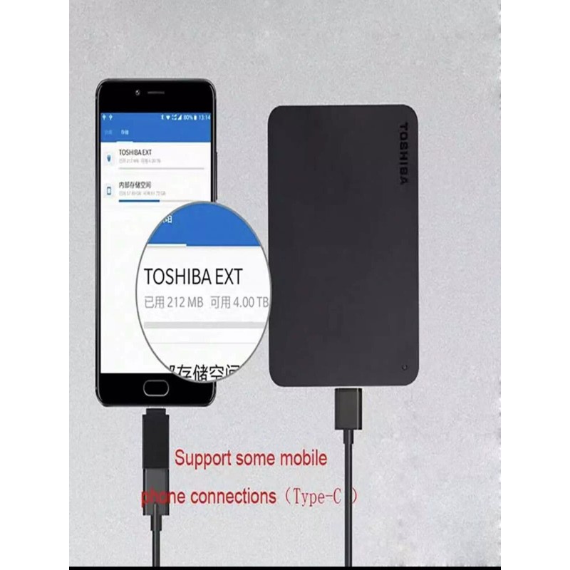 TOSHIBA A5 Laptop External Hard Disk drive Hard Drive 1TB