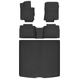 Cartist Floor Mats and Cargo Liner Fit for GLE/GLE 350/GLE 450 (No for Coupe) 2020-2025 All Weather Floor Mat Benz GLE Accessories Heavy Duty Carpet Protection