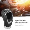 Universal Manual Gear Shift Knob with 3 Interchangeable Panels, Car