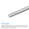 BOXONLY M10 x 250mm Multi-Purpose 304 Stainless Steel Fully Threaded