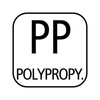 APS Profi Line Round Wicker Basket Made of Polypropylene, Wickerwork