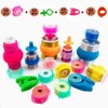 Fbshicung 70Pcs Thread Spool Huggers -Thread Spool Savers/Bobbin Holders/Bobbin Clamps/Sewing