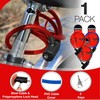 650mm x 6mm Steel Cable Bicycle Lock with PVC Cover