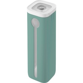 ZWILLING FRESH & SAVE CUBE Cover for Box Size 4S, Sun Protection, Level Indicator, BPA-Free Plastic, Sage Green, Green