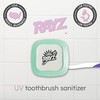 Rayz UV-C Toothbrush Sanitizer | Portable & Rechargeable | 99.9%
