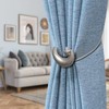 Dalababa 1 Pair Magnetic Curtain Tiebacks Drape Tie Backs Creative
