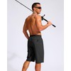 G Gradual Men's 11" Board Shorts with 3 Zipper Pockets