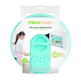 Handy Gourmet Collapsible Microwave Shield, Teal
