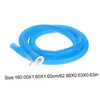 OSALADI Blue 16mm PE Washing Machine Drain Hose, Fits Most