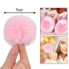 Bluecell 10pcs 2.75inch Artificial Rabbit Fur Pom Pom Ball for