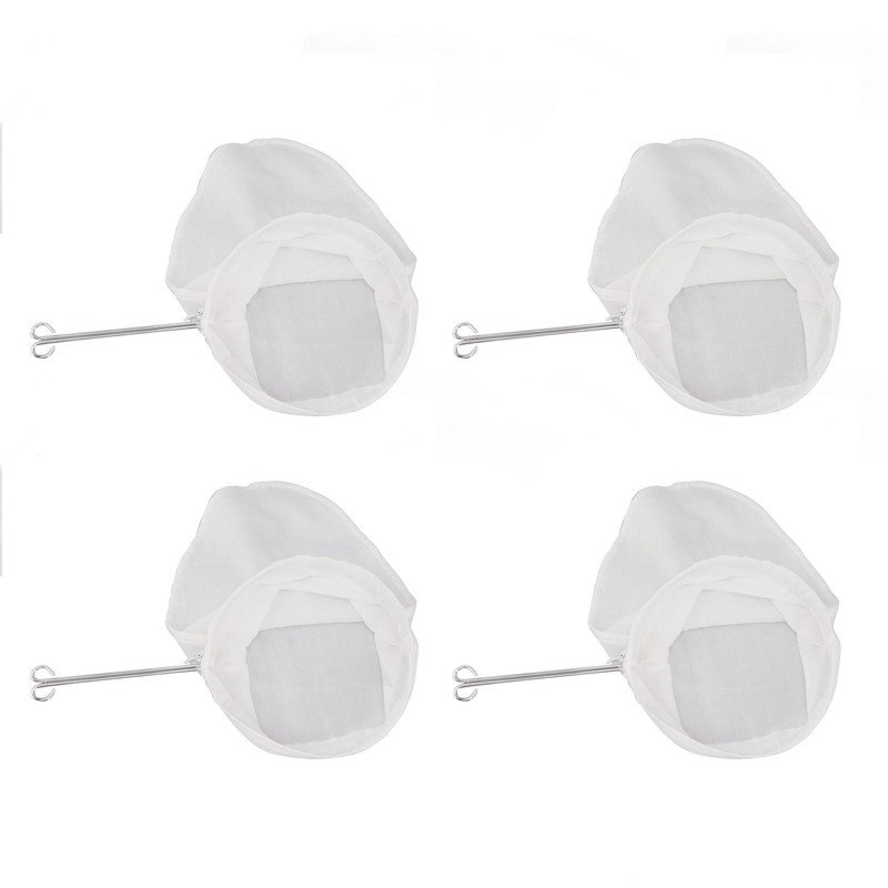 10Pcs Ultra Fine Mesh Strainer Bag Resuable Mesh Filter Bag