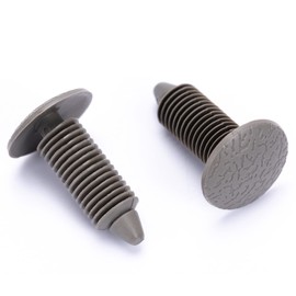 OAUTOO 50pcs Light Grey Nylon Trim Panel Retainer Clip for Ford N807154-S