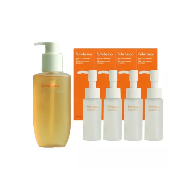 Sulwhasoo 설화수 순행 클렌징폼 200ml + 클렌징 오일 200ml (50ml