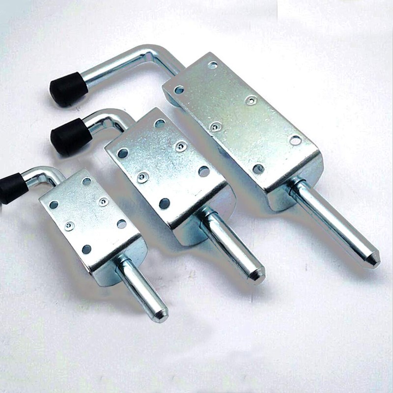 KAIISSA Spring Latch Door Bolt Bolt Galvanised Steel with Suspension